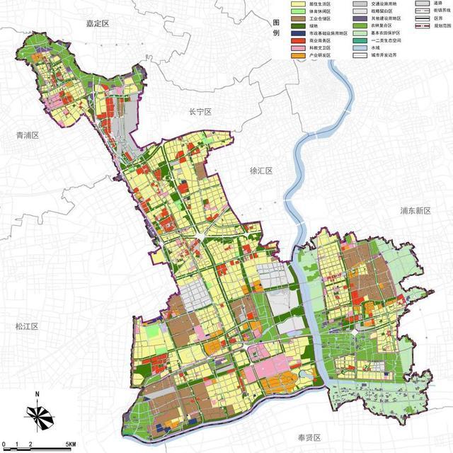 闵行区最新地图概览